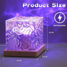 Ocean Wave Projector Lamp – 3D Water Wave LED Night Light with Remote