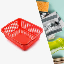 Plastic 1 Pc Kitchen Small Size Dish Rack Drainer Vegetables and Fruits (29x22CM)