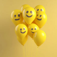 Smiley festival balloons