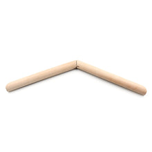 Wooden coat hangers for closet