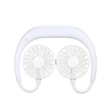Hands-Free Wearable Neckband Fan