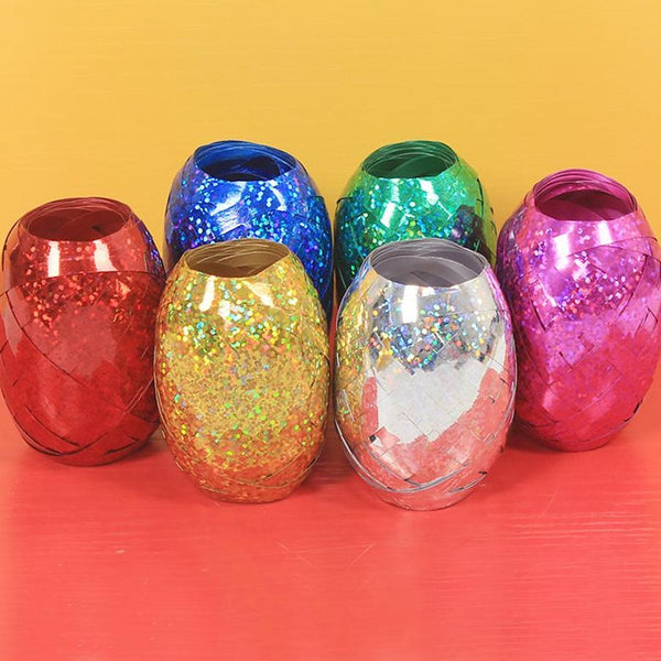 Holi balloon ribbon roll