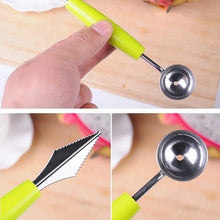 Ball scoop for fruit decoration