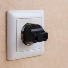 2 Pin 4 Amp Plug Converter, Plug Adapter With Color Box (1 Pc )