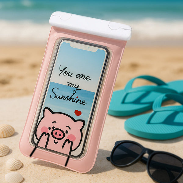 Waterproof Pouch Lock Mobile Cover Underwater Mobile Case All Type Mobile (1 Pc)