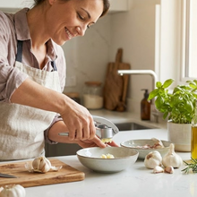 Aluminum Garlic Press – Easy-to-Use Lightweight Kitchen Tool
