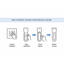 door safety helper handle