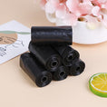 Small black garbage bag (17 x 19 inches) for everyday use.