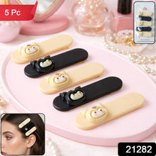 Pack of 5 fashion hair clips for girls