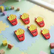 Cartoon Fries Keyring
