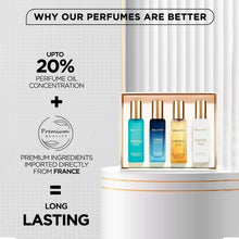 Bellavita Premium Luxury Unisex Perfume Gift Set (4 Pc, 20 ML Each)
