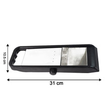 Supermom Adjustable Plastic Slicer, 1-Piece, Black / Silver
