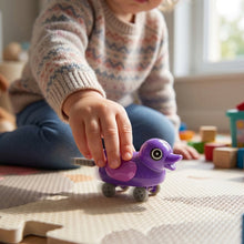Small push back duck toy, Ejectable spring tail duck, Small DIY duck Toy (30 Pcs Set)